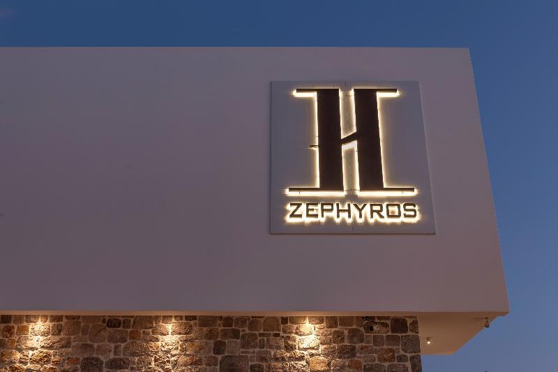 Hotel Zephyros Myrties Exterior foto